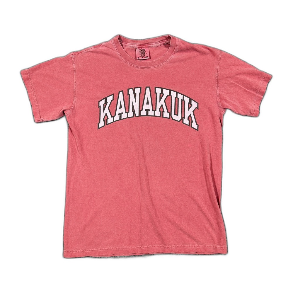 Comfort Colors Kanakuk Summer Camp Graphic T-Shirt Faded Red Small